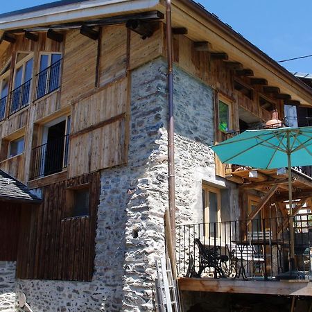Appartement Dans Chalet De Montagne Bozel Kamer foto